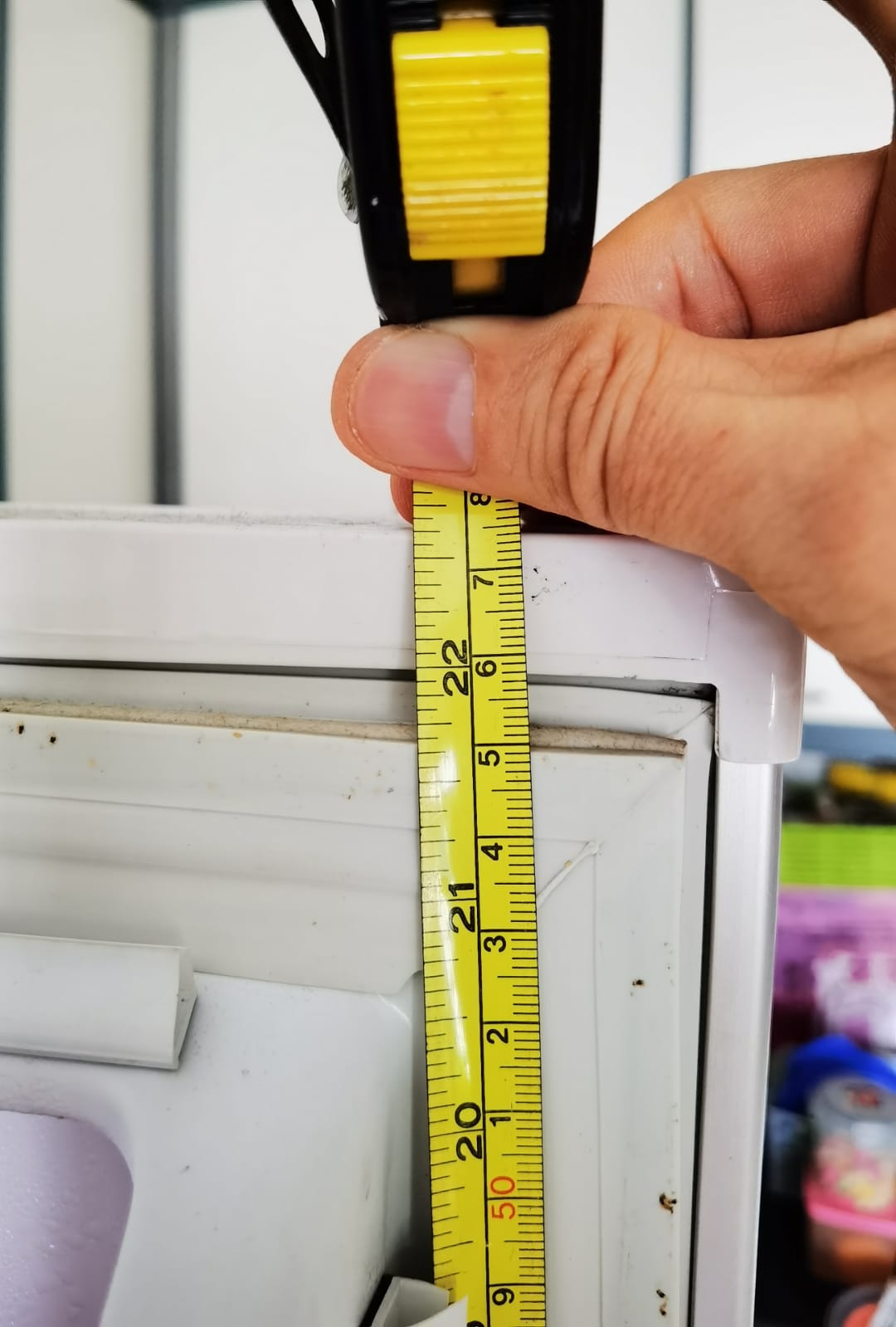 Fridge Door Rubber Seal Measure